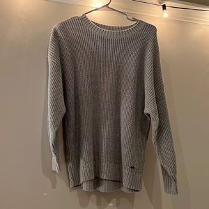 Gray Oversized Hollister Sweater (S)